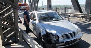 Катастрофа с четирима пострадали затвори за повече от час Дунав мост
