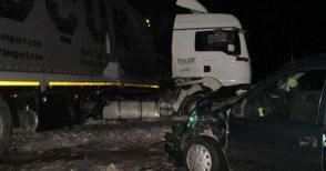 Задрямал шофьор на тир причини верижна катастрофа на Мойсев баир