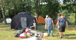 Скаути разпънаха палатки в лесопарк „Липник“
