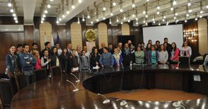 Деца от пет държави посрещна кметът на Русе Пламен Стоилов