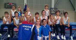 Русенските майстори на батута с 9 медала от държавното първенство