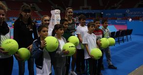 Децата на тенисклуб „Русе“ усетиха магията на Турнира на шампионите