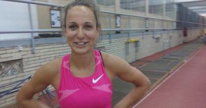 Инна Ефтимова бяга по шампионски с екипа на русенския „Локомотив“