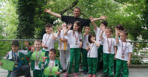 Децата на „Хелиос“ с призови места на карате турнир в Плевен