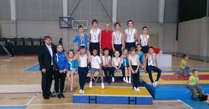 Скачачите на батут от „Имидж“ с 18 държавни медала в София