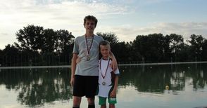 Братя Кирилови шампиони на триатлон в Пловдив