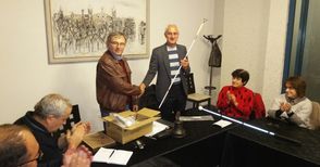 Лайънс клуб Русе отбеляза с дарение Международния ден на белия бастун