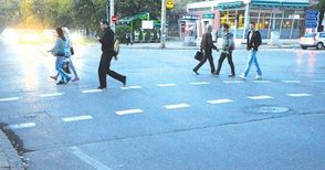 Намаляват пешеходните пътеки  по бул. „Цар Освободител“