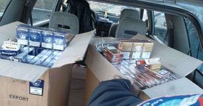 Собственик на кръчма в „Дружба“ хванат с 1100 кутии нелегални цигари в колата