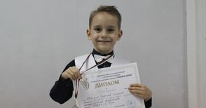 Шестгодишният Мартин Сиромахов  спечели сребро в „Орфеева дарба“