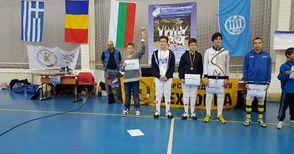 Сабльорите на „Русе“ с четири призови места на купа „България“