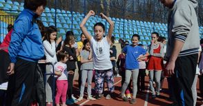 200 русенски деца мериха сили на „Лъвски скок“