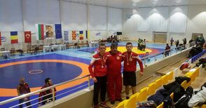 Борците на „Юнак“ със злато и  сребро на международен турнир