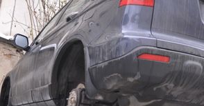 Гражданин предотврати кражба на гуми от паркирана кола