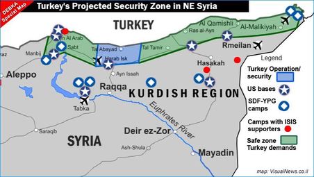 Тежки боеве се водят във втория ден на турската офанзива в Северна Сирия