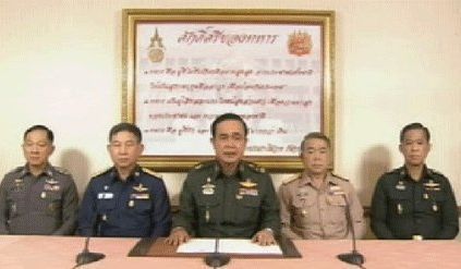 Преврат в Тайланд, военните взеха властта