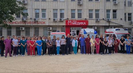Двете големи русенски болници отбелязаха  със сирени и минута мълчание Деня на спасението