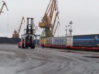 Пристанище Русе пусна първия блок-влак България-Германия
