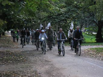 40 ентусиасти се включиха в есенното велошествие