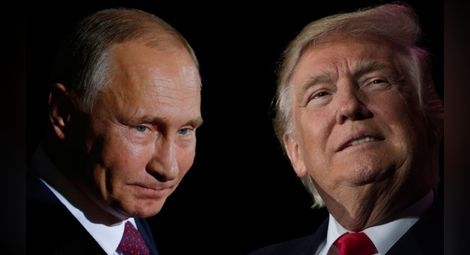 Момент за историята, Путин и Тръмп си стиснаха ръцете