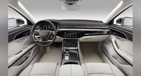Ето го новия еталон в класа на бизнес седаните: Audi A8