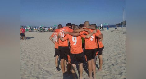 Шампионите по дух от ФК „Русе“ четвърти у нас на плажен футбол