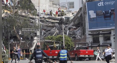 Земетресение 7,1 в Мексико, над 200 загинали