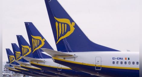 Ryanair пусна 1 милион места на цени от £9.99
