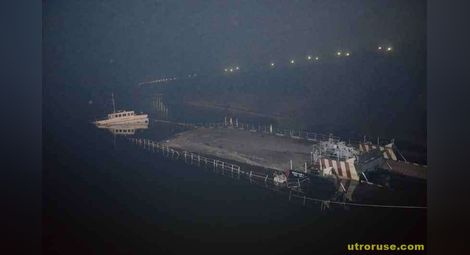 Кораб с 20 тона нафта на борда потъна в Дунав
