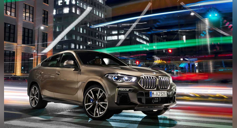 BMW представи новото поколение на X6 (Видео)