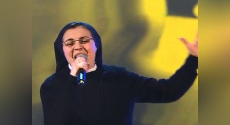 Гласовита монахиня постави рекорд в интернет /видео/