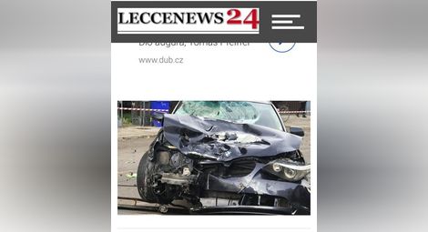 Пиян български шофьор уби на пътя италианец и рани сина му