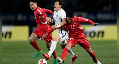 Южна Корея взе дербито със Северна Корея в Токио