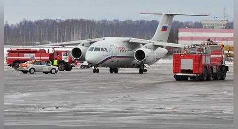 Руски самолет се разби в Подмосковието