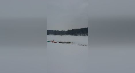 Гребците на Недев подкараха ски в парка