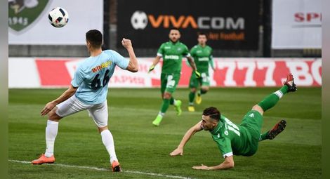 „Дунав“ направи 2:2 с добра игра срещу шампионите на „Лудогорец“