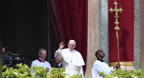 Папа Франциск призова за мир в Близкия изток и Сирия