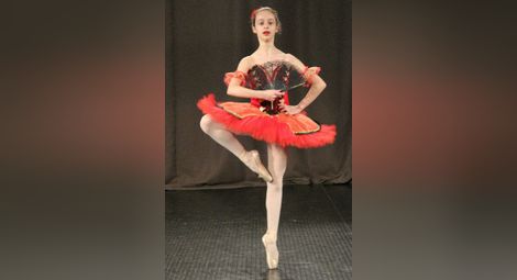 Балеринка от Училището по изкуствата завоюва първо място на „Утринна звезда“
