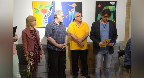 Четирима художници откриха 24-каратова изложба за 24 май