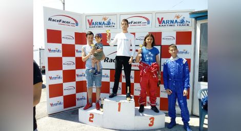 Стоян Барбуков отново най-бърз  на картинг пистата във Варна