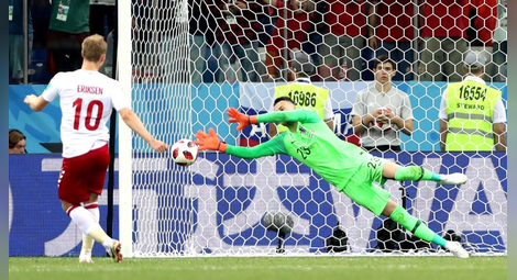 Хърватия спечели дуела с Дания след дузпи и е на четвъртфинал