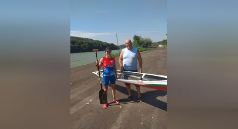Млада сръбска звезда в кану-каяка тренира в Русе при Евгени Недев