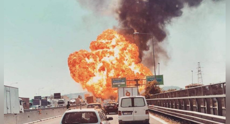 Мощна експлозия до летището в Болония