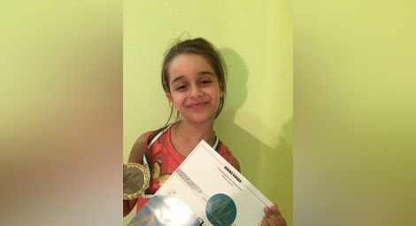 7-годишната Бориса Кунева спечели второ място на „Музикален импулс“