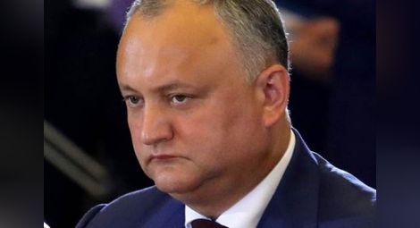 Президентът на Молдова приет в болница след катастрофа