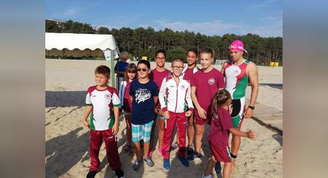 Децата на „Далян Русе“  с медали в триатлона