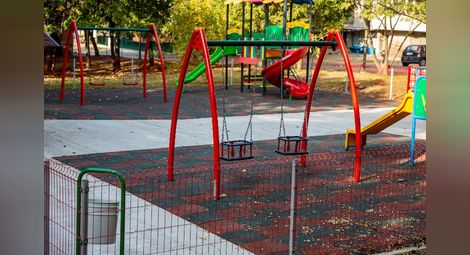 24 детски площадки са изцяло обновени, 16 се ремонтират