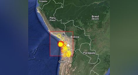 Цунами удари Чили след силното земетресение /видео/