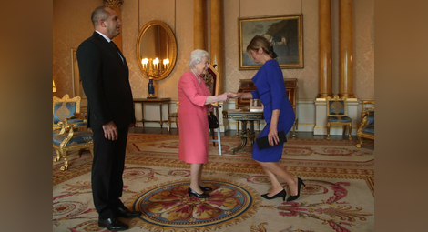 Президентът Румен Радев се срещна с кралица Елизабет II