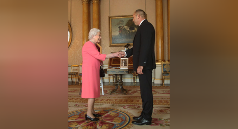 Президентът Румен Радев се срещна с кралица Елизабет II